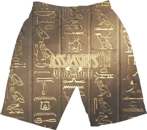 Men's Shorts 3D - Assassin's Creed Mirage - Mfest