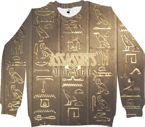 Men's Sweatshirt 3D - Assassin's Creed Mirage - Mfest