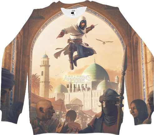 Women's Sweatshirt 3D - Assassin's Creed Mirage - Mfest