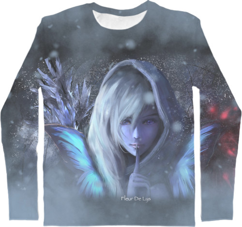 Kids' Longsleeve Shirt 3D - Dota 2 Ranger - Mfest