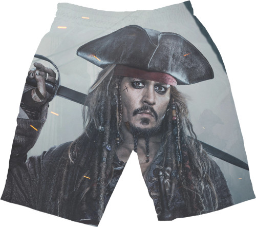 Men's Shorts 3D - Johnny Depp - Mfest