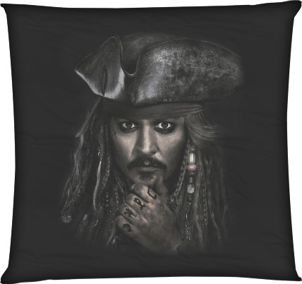 Square Throw Pillow - Johnny Depp - Mfest