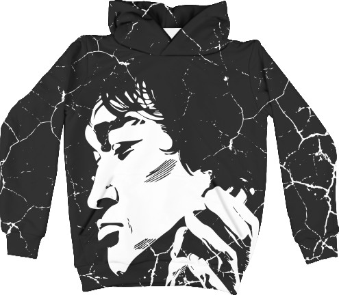 Unisex Hoodie 3D - Viktor Tsoi Art Cracks - Mfest