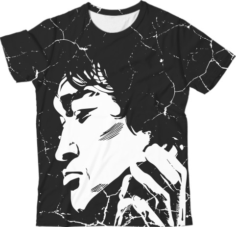 Viktor Tsoi Art Cracks