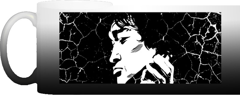 Viktor Tsoi Art Cracks