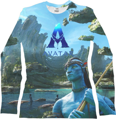 Women's Longsleeve Shirt 3D - Avatar - Mfest