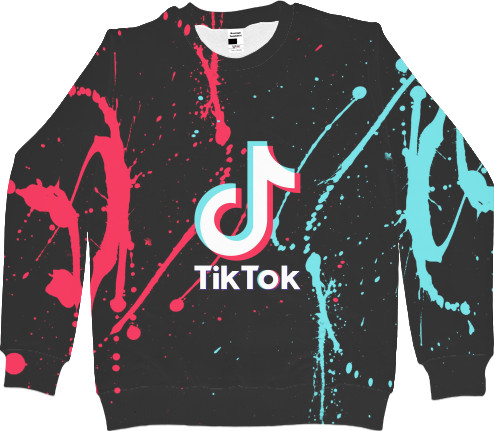 Women's Sweatshirt 3D - Tik tok - Mfest