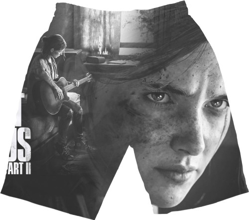 Шорты 3D Мужские - The Last of Us art New - Mfest