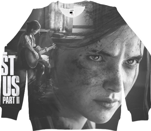 Свитшот 3D Женский - The Last of Us art New - Mfest