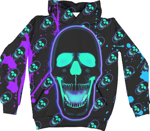 Unisex Hoodie 3D - Standoff Neon New 3D art - Mfest