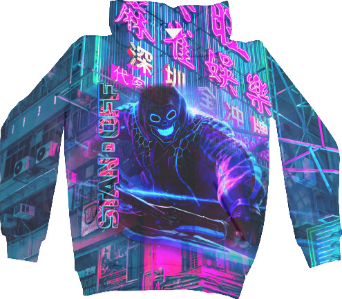 Unisex Hoodie 3D - standoff archer - Mfest