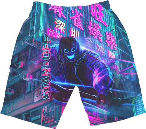 Men's Shorts 3D - standoff archer - Mfest