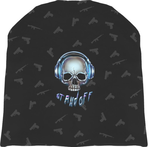 Hat 3D - standoff 2 skull art - Mfest