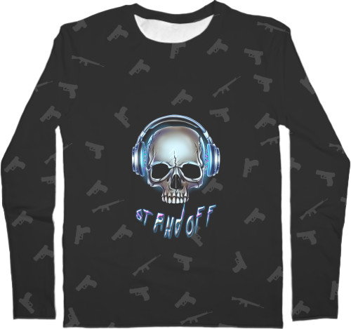 Standoff - Longsleeve 3D Male - standoff 2 skull art - Mfest