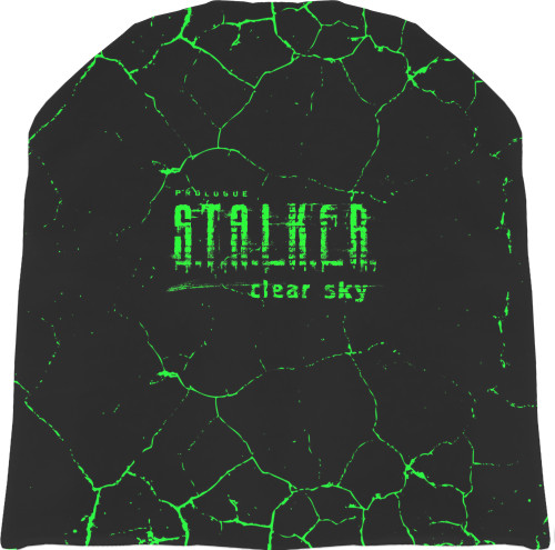 Hat 3D - Stalker green art - Mfest