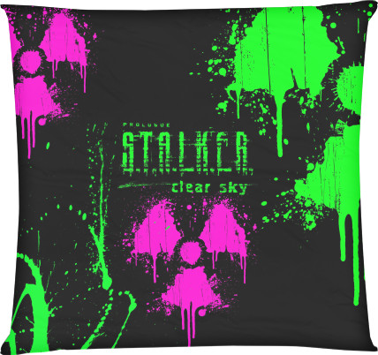 Подушка квадратна - Stalker 2 - Mfest