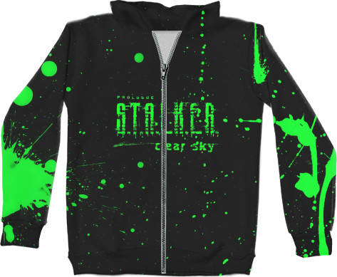 Kids' Zip-through Hoodie 3D - Stalker 2 - Mfest