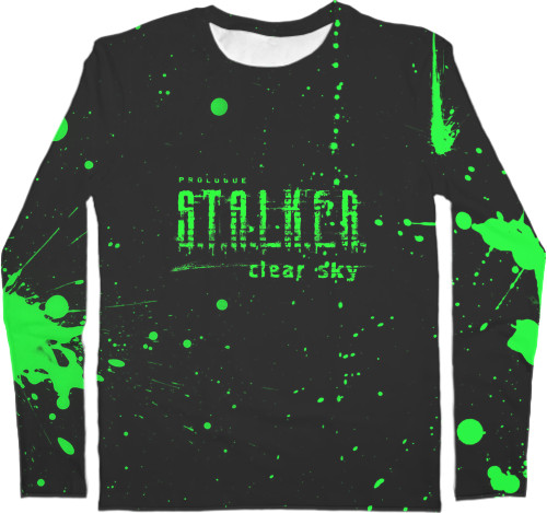 Men's Longsleeve Shirt 3D - Stalker 2 - Mfest