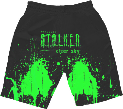 Men's Shorts 3D - Stalker 2 art - Mfest