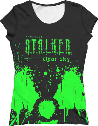 Women's T-Shirt 3D - Stalker 2 art - Mfest