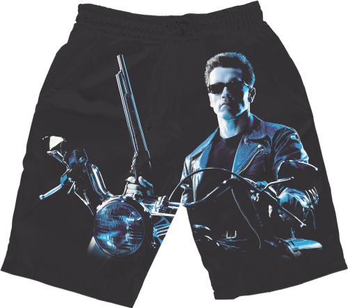 Men's Shorts 3D - Terminator Photo - Mfest