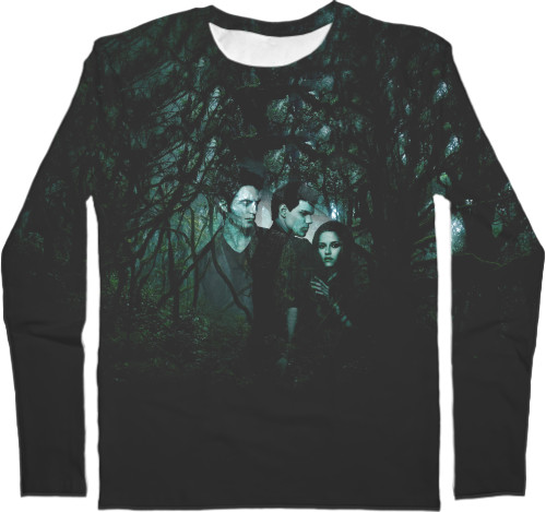 Kids' Longsleeve Shirt 3D - the twilight Saga - Mfest