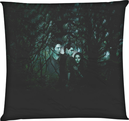 Square Throw Pillow - the twilight Saga - Mfest