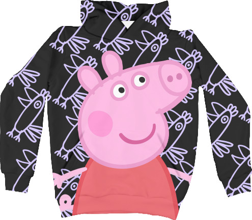 Unisex Hoodie 3D - Peppa Pig - Mfest