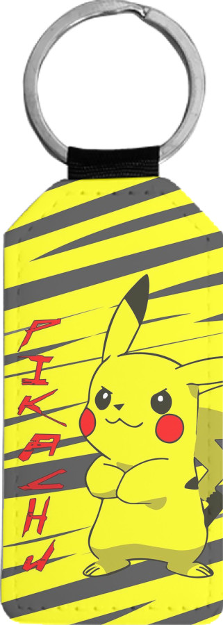 Rectangular Keychain - Pikachu 2022 - Mfest