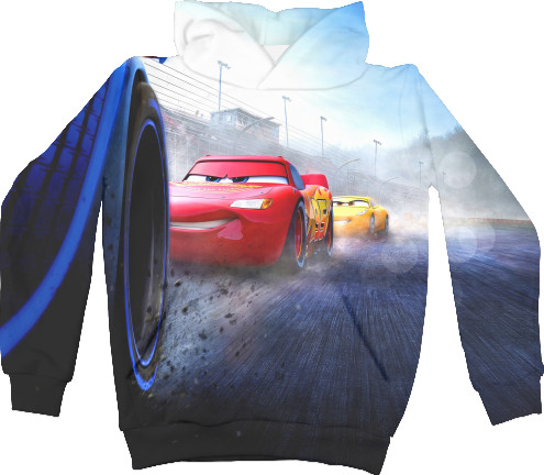 Kids' Hoodie 3D - Lightning McQueen Cars - Mfest