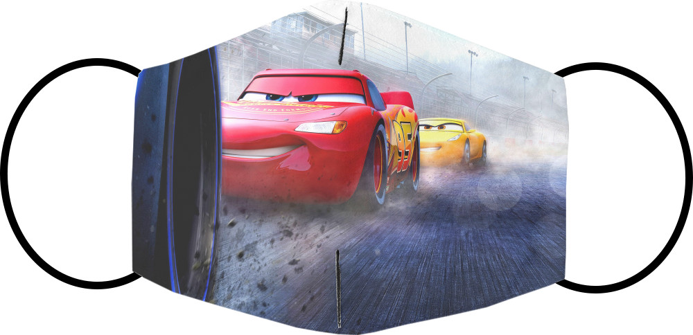 Face Mask - Lightning McQueen Cars - Mfest