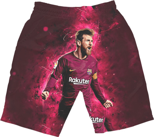 Men's Shorts 3D - Messi cool art - Mfest