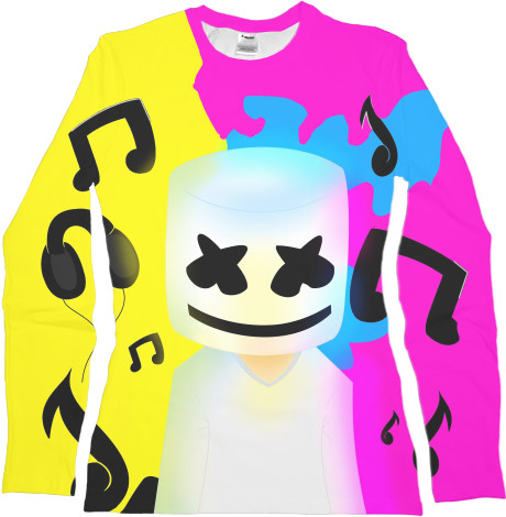 Women's Longsleeve Shirt 3D - marchiellow art - Mfest