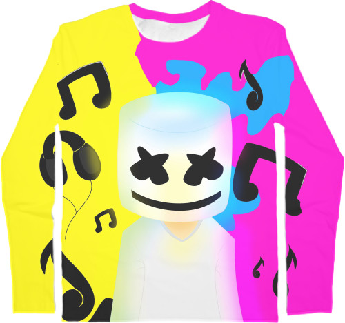 Men's Longsleeve Shirt 3D - marchiellow art - Mfest