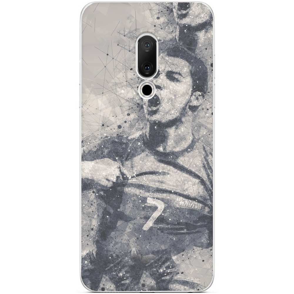 Чехол Meizu - Cristiano Ronaldo gray - Mfest