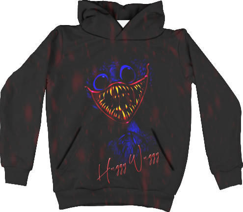 Kids' Hoodie 3D - Hagi Wagi Darkness - Mfest