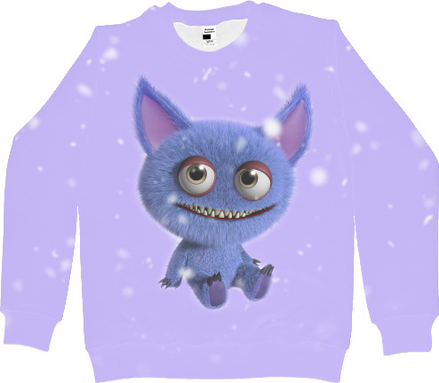 Women's Sweatshirt 3D - hagi waghy cute - Mfest