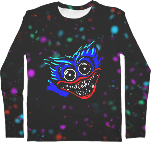 Kids' Longsleeve Shirt 3D - Huggy Waggy - Mfest