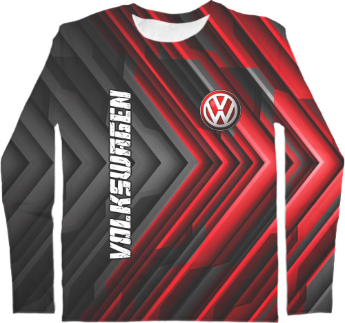 Men's Longsleeve Shirt 3D - Volkswagen - Mfest