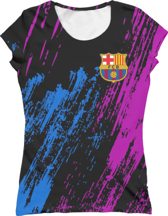 Women's T-Shirt 3D - FC Barcelona - Mfest