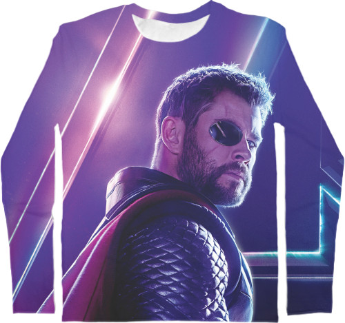 Kids' Longsleeve Shirt 3D - Thor - Mfest