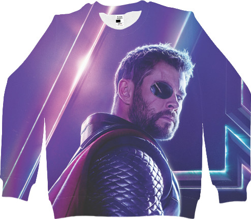 Kids' Sweatshirt 3D - Thor - Mfest