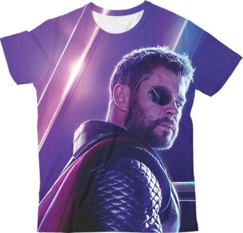 Kids' T-Shirt 3D - Thor - Mfest