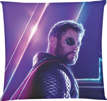 Square Throw Pillow - Thor - Mfest