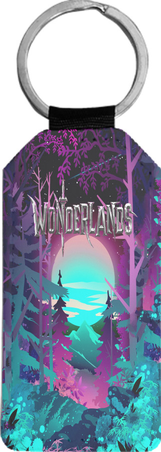 Rectangular Keychain - WONDERLANDS  Легендарный Лес - Mfest