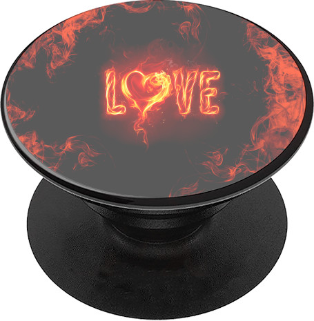 PopSocket Підставка для Телефону - Fire love - Mfest