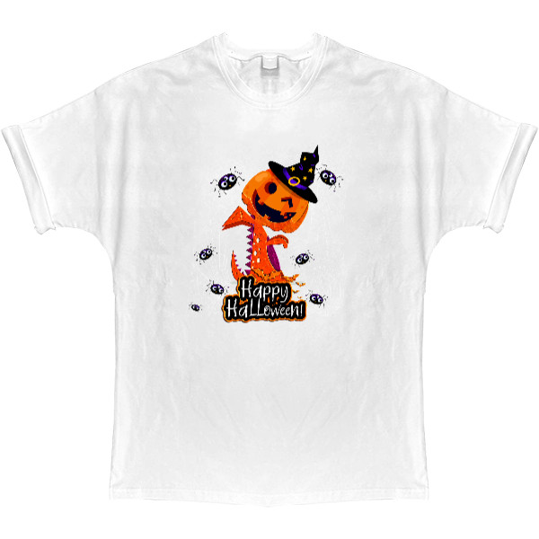 T-shirt Oversize - Happy Halloween ra-r-r-r - Mfest