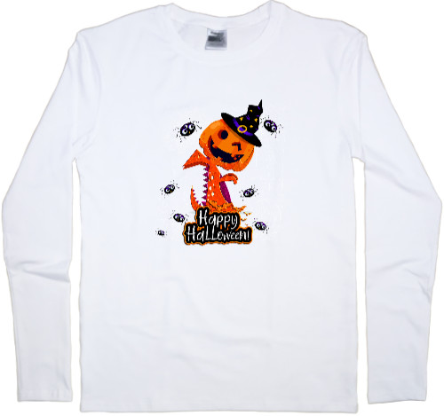 Men's Longsleeve Shirt - Happy Halloween ra-r-r-r - Mfest