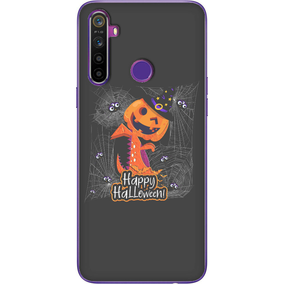 Чехол Realme - Happy Halloween ra-r-r-r - Mfest