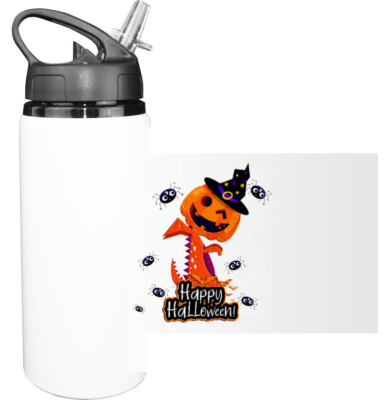 Sport Water Bottle - Happy Halloween ra-r-r-r - Mfest